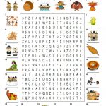 Happy Thanksgiving   Wordsearch Puzzle   English Esl