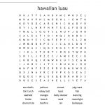 Hawaiian Luau Word Search   Wordmint