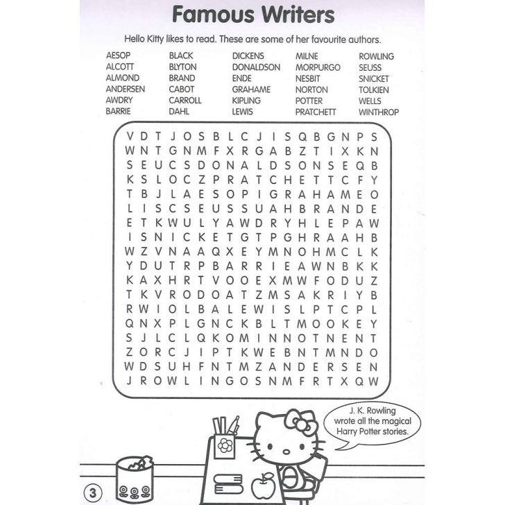 Hello Kitty Word Search - Google Search | Hello Kitty | Word Search ...