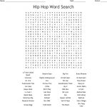Hip Hop Word Search   Wordmint