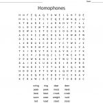 Homophones Word Search   Wordmint