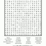 In The Garden Printable Word Search Puzzle | Word Search