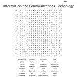 Information And Communications Technology Word Search   Wordmint