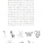 Insects   Wordsearch   English Esl Worksheets For Distance