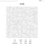 Irish Word Search   Wordmint