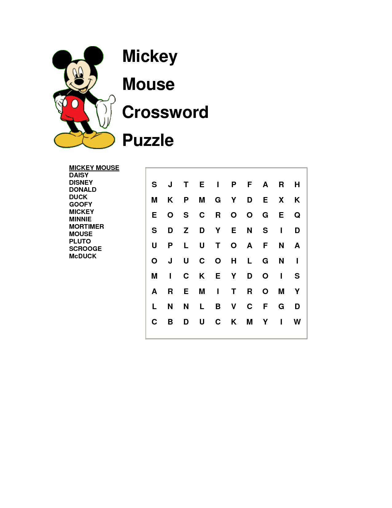 It&amp;#039;s A Word Search Not A Crossword, But Ok | Disney Word