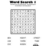Kindergarten Word Search Puzzle Pack   Nouns | Kindergarten