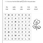Kindergarten Worksheet Word Finds Jobs | Printable