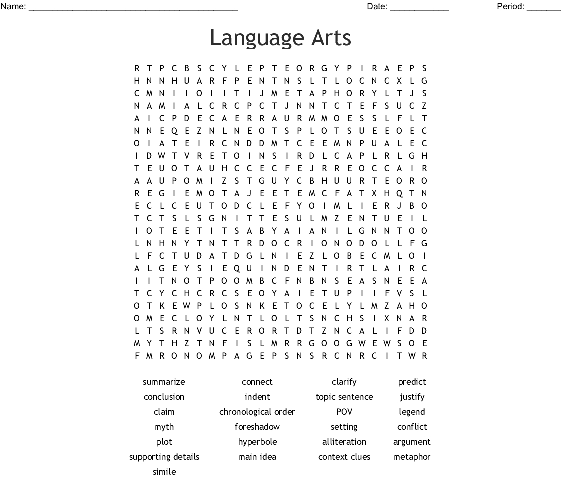 comanche language word search