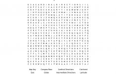 Map Skills Word Search – Wordmint