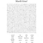 Mardi Gras! Word Search   Wordmint