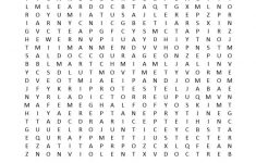 Martin Luther King, Jr. Word Search Printable – Glamamom