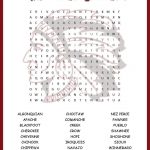 Native Americans Word Search Puzzle: Indian Tribe Names