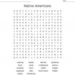 Native Americans Word Search   Wordmint