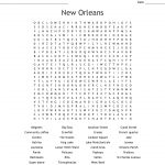 New Orleans Word Search   Wordmint