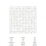 New Testament Word Search | Bible Stories For Kids, New