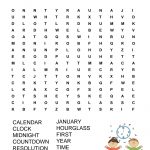 New Year's Eve Word Search.pdf | New Year's Eve Activities