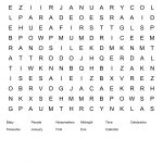 New Years Word Search | Coloring Pages For Kids, New Year