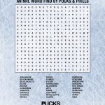 Nhl Word Searchpucks And Pixels I Could've Easily