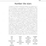 Number The Stars Word Search   Wordmint