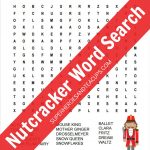 Nutcracker Word Search Free Printable | Superheroes And Teacups