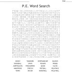 P.e. Word Search   Wordmint