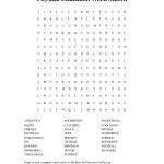 Physical Education Word Search | Physical Education, Health