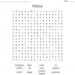 Police Word Search   Wordmint
