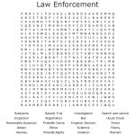 Police Word Search   Wordmint