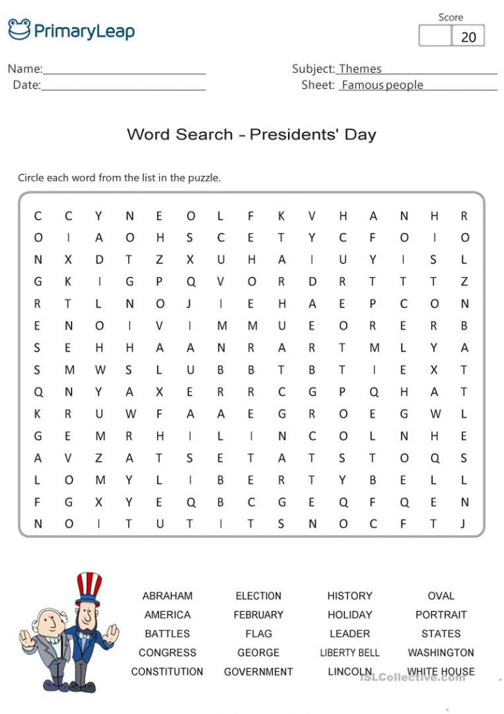 presidents-day-word-search-printable