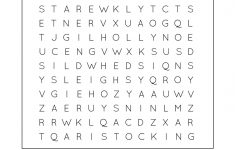 Printable Christmas Word Search – A Fun Holiday Activity For