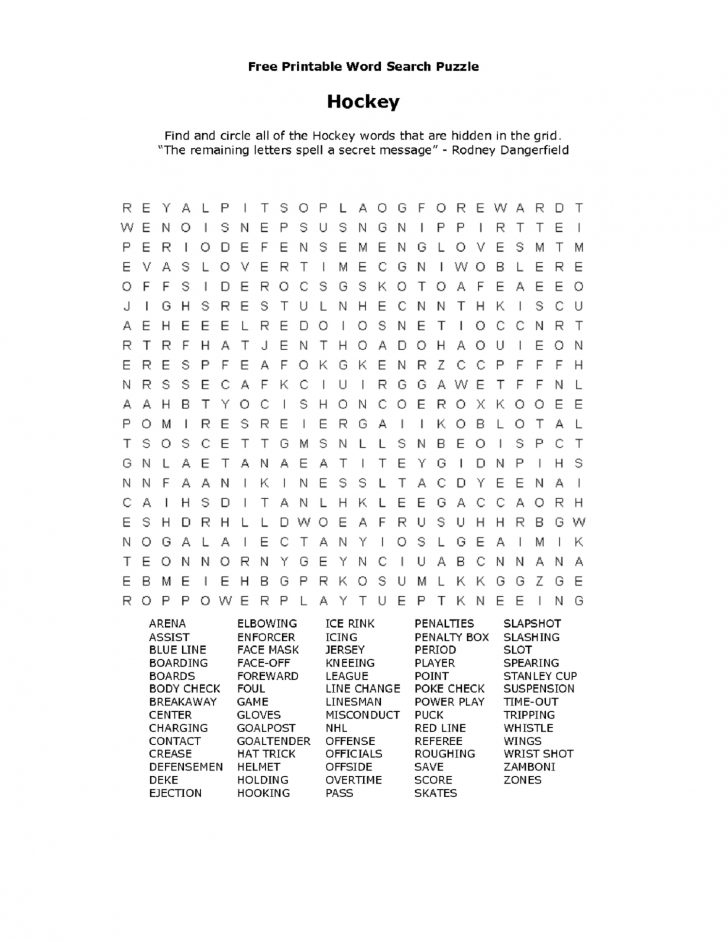 Free Word Search Printable For Adults