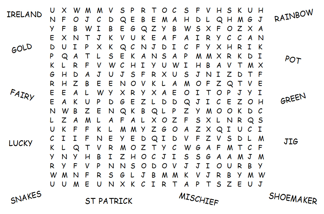 Printable Word Search - Free Printable - Word Find