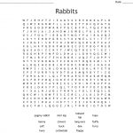 Rabbits Word Search   Wordmint