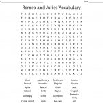 Romeo And Juliet Word Search   Wordmint