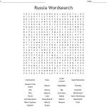 Russia Wordsearch   Wordmint