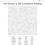 Self Esteem & Self Confidence Building Word Search   Wordmint