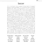 Soccer Word Search   Wordmint