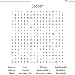 Soccer Word Search   Wordmint
