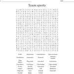 Sport Wordsearch   Wordmint
