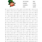 St. Patrick's Day Word Search {Free Printable!} | Cook