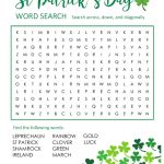 St. Patrick's Day Word Search | Hirschfeld Apartments