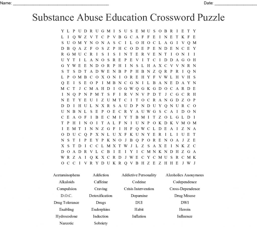 substance-abuse-education-crossword-puzzle-word-search-word-search