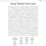 Swear Words Word Search   Wordmint