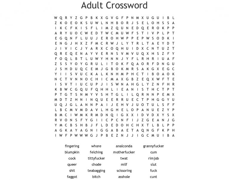 Swear Words Word Search Wordmint Word Search Printable