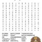 Thanksgiving Word Search Free Printable | Thanksgiving Word