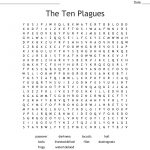 The Ten Plagues Word Search   Wordmint