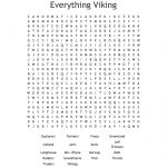 The Vikings Word Search   Wordmint