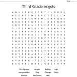 Third Grade Angels Word Search   Wordmint