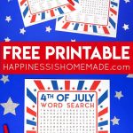 This Fun Printable 4Th Of July Word Search Puzzle Is A Ton